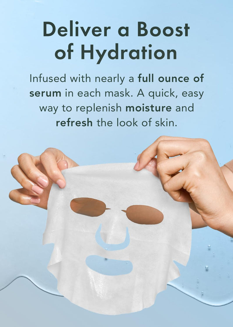 Rael Facial Masks Hydrating & Soothing Skincare Daily Beauty Essentials | Vitamin C, Collagen, Tea Tree, Moisturizing, Nourishing, Bamboo Sheets, Korean Skin Care, All Skin Types (Variety Set, 20 Ct) Variety