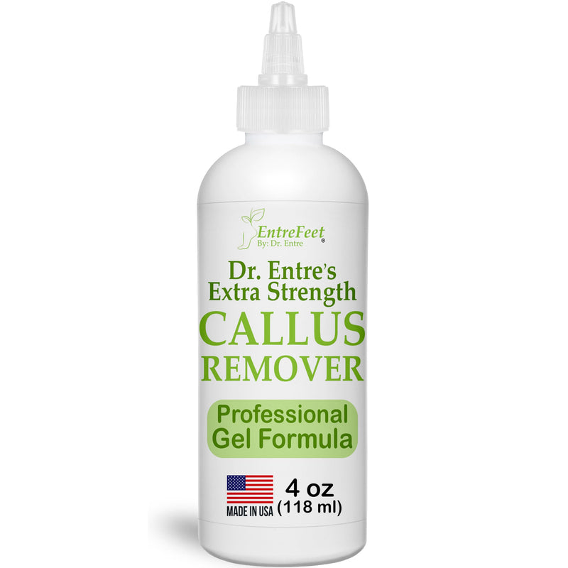 [Australia] - Dr. Entre's Callus Remover Gel: Extra Strength Callus Remover for Feet, Foot Callus Remover, Foot Care, Pedicure Tools Supplies, Dead Skin Remover, 4 oz 