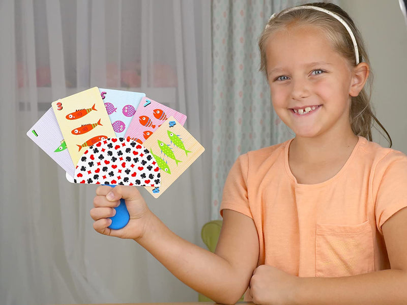 [Australia] - Regal Games 2 Pack Card Holders for Playing Cards - Kids Card Holder with Plastic Paddles - Ideal for Family Fun Game Night and Travel (Ages 3+) 