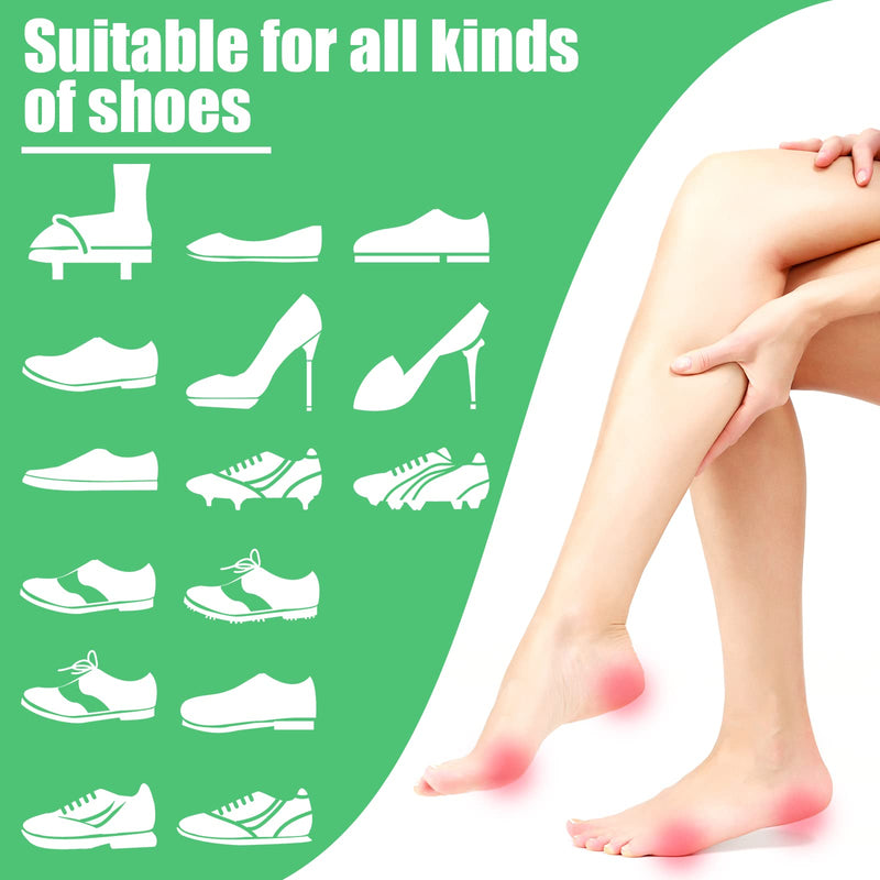 [Australia] - WILLBOND 60 Pcs Callus Pads Soft Felt Callus Oval Shape Corn Pads for Bottom of Foot Adhesive Foot Corn Pads for Men and Women Feet Toes Heel Pain Relief, White 