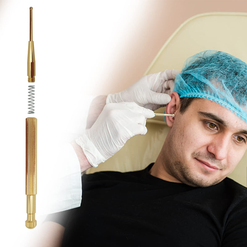 [Australia] - Ear Seeds Acupuncture Kit 600 PcsEar Press Seeds with Acupuncture Needle Ear Points Chart Guide Tweezer for Beginners Relief Facial Tools 