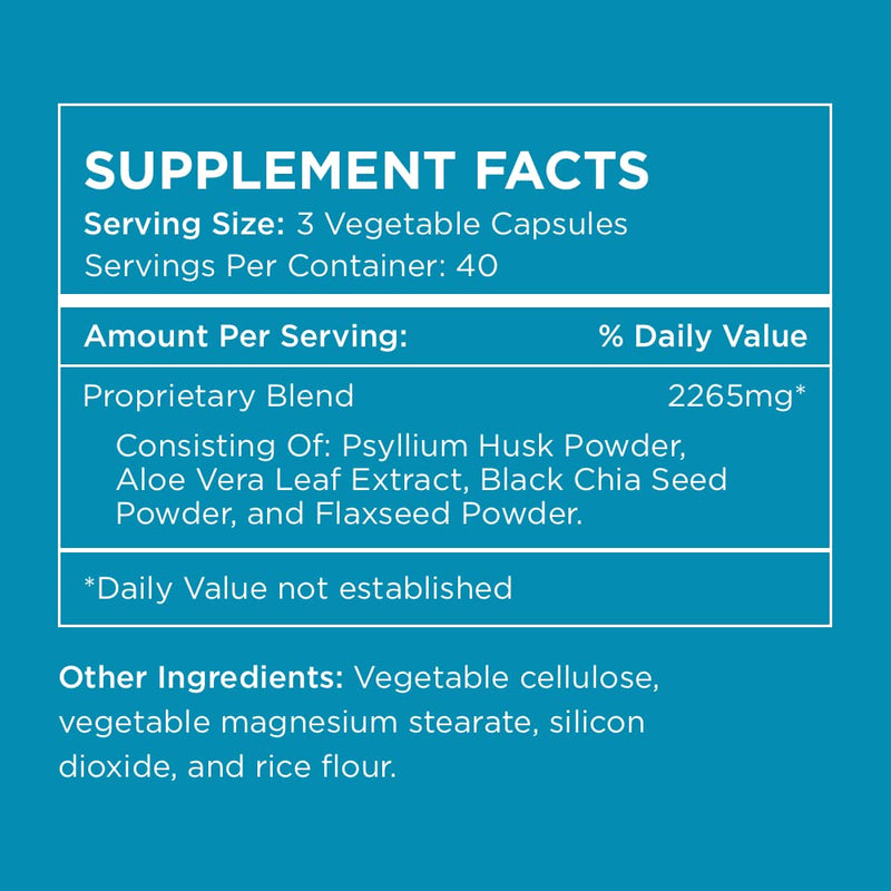 [Australia] - Pure for Men Original Vegan Cleanliness Stay Ready Fiber Supplement | Helps Promote Digestive Regularity | Psyllium Husk, Aloe Vera, Chia Seeds, Flaxseeds | Proprietary Formula | 120 Vegan Capsules 120 Count (Pack of 1) 