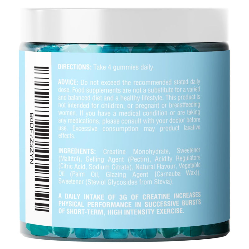 Joyi Creatine Gummies 5000mg Creatine Monohydrate Men + Women Workout Supplement 60 count (Pack of 1)