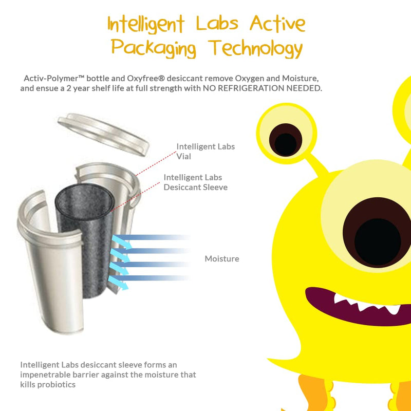 [Australia] - 6 Billion CFU Kids/Children's Probiotics with Prebiotics, Sunfiber and Fos, for 10x More Effectiveness. One A Day Great Taste Chewable Probiotic, 2 Months Supply Per Bottle 