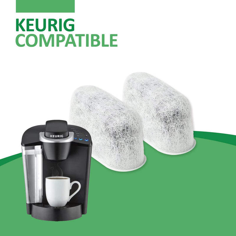 [Australia] - Pack of 6 Replacement Charcoal Water Filters By Housewares Solutions for Keurig Brewers - Keurig Compatible Water Filter Cartridges Universal Fit (NOT CUISINART) for Keurig 2.0 & 1.0 Coffee Makers 