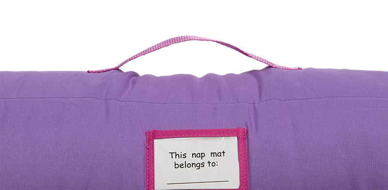 [Australia] - Baby Boom Funhouse Little Princess Kids Nap Mat Set – Includes Pillow and Fleece Blanket – Great for Girls Napping during Daycare or Preschool - Fits Toddlers, Pink 