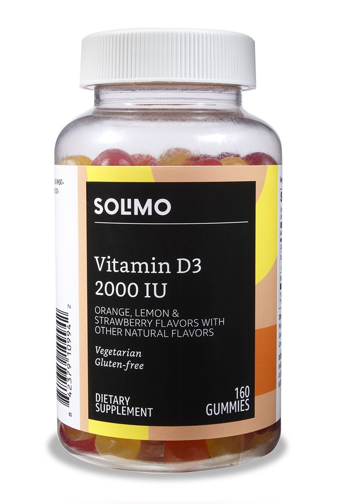 Amazon Basics Vitamin C and Vitamin D3 Gummies Bundle (2 Packs)