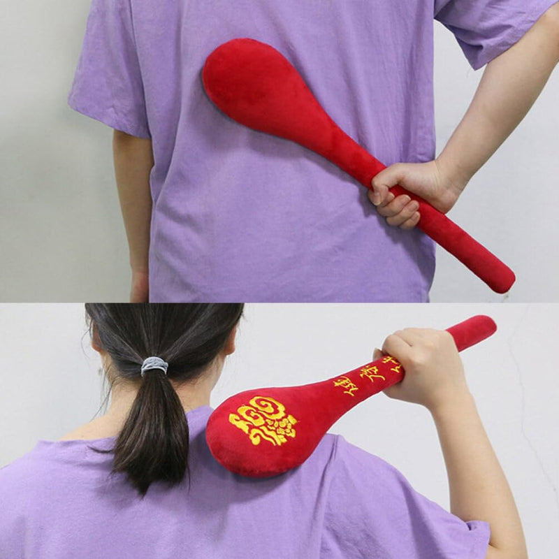 [Australia] - 2Pcs Handheld Massage Pat Stick Set for Body Shoulder Legs Back Pain Relief and Blood Circulation Improvement 