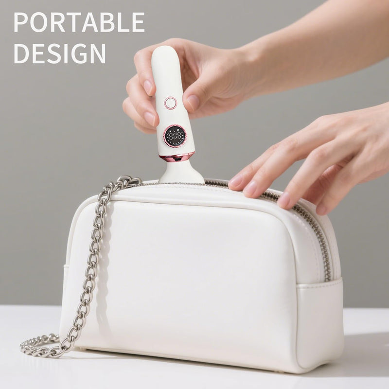 4-in-1 Electric Razor & Bikini Trimmer for Women - Rechargeable Wet/Dry Body Shaver for Face, Legs, Underarms, Pubic Hair, IPX6 Waterproof with LED Light & Travel Lock