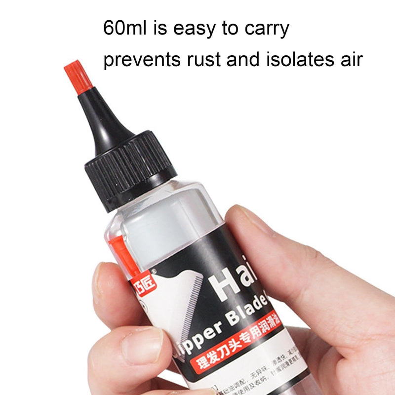 [Australia] - Hair Clipper Oil, 60ml Oil for Hair Clippers and Trimmers, Clipper Oil, Shaver Head Oil, Anti-Rust Hair Cutting Oil Lubricant, Odorless Friction Reducing Trimmer Oil 