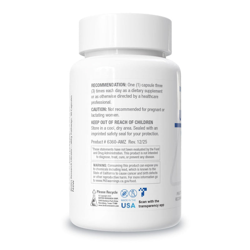 BIOTICS RESEARCH UltraVir-X - Best Immune Support Supplement, Vitamin C, Zinc, Maitake Mushroom, Astragalus, High Flavonoid Content, Supports Healthy Pathways for Adults - 90 Capsules