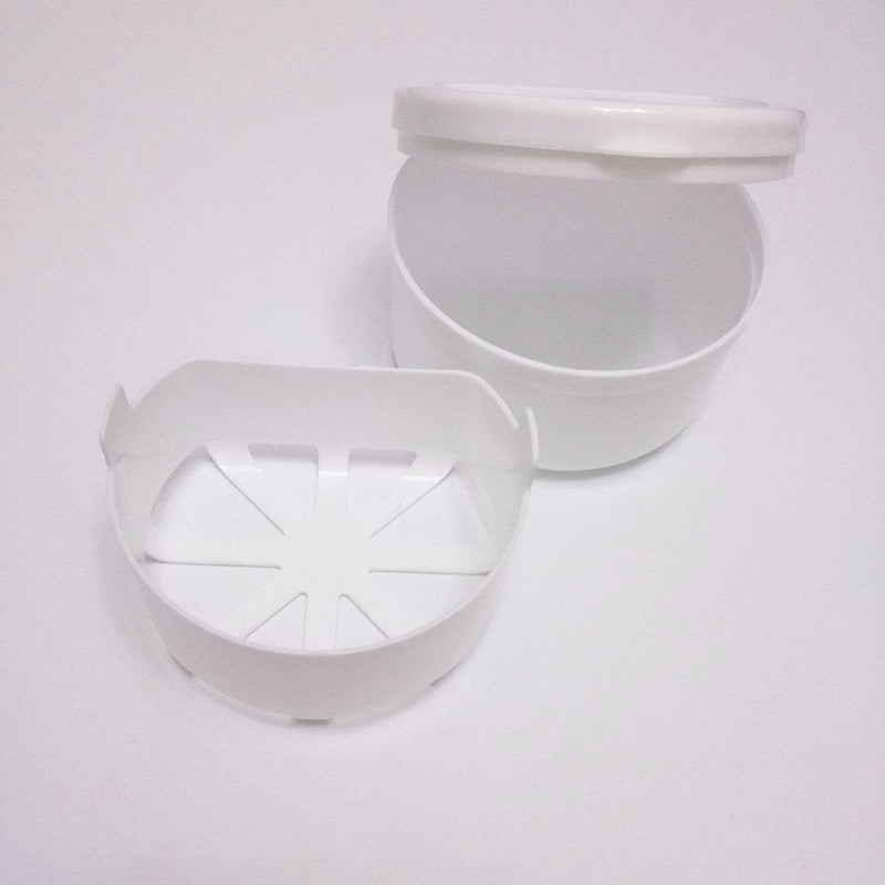 [Australia] - ROSENICE Denture Box Orthodontic Prosthesis Teeth Storage Box with Hanging Net (Random Color) 