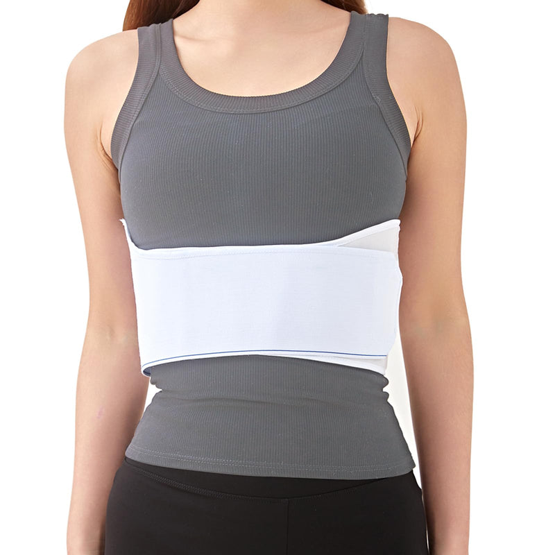 [Australia] - Chest Rib Broken Injury Support Brace Abdominal Compression Wrap Binder Breast Belt for Cracked Ribs Bruised Rib Universal Female 
