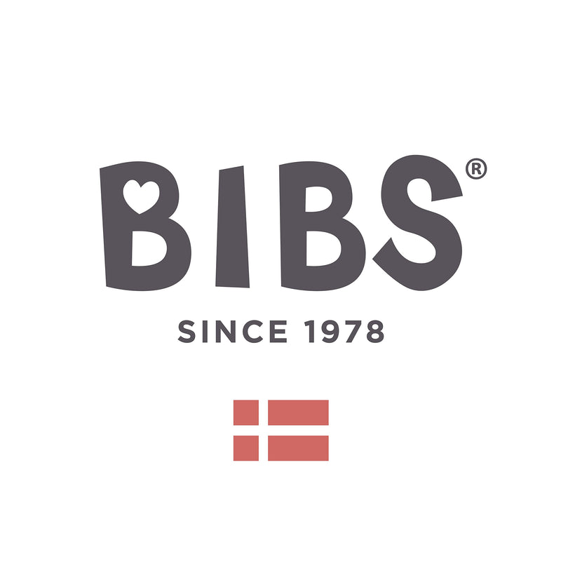 [Australia] - BIBS Pacifiers - De Lux Collection | BPA-Free Baby Pacifier | Made in Denmark | Set of 2 Ivory/Sage Color Premium Soothers | Size One Size 2 Count (Pack of 1) 