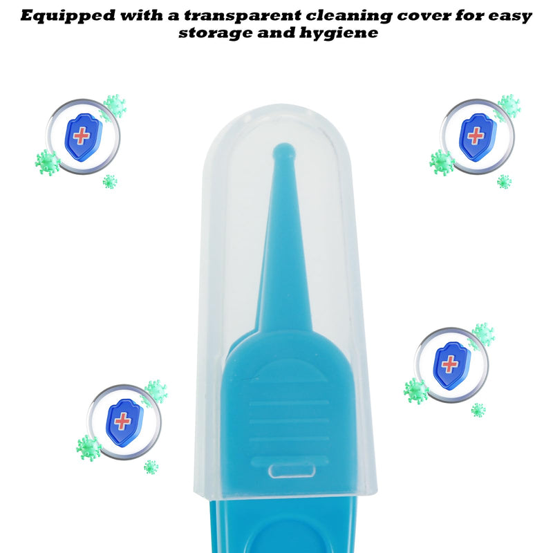 [Australia] - 5 Pcs Nose Cleaning Tweezers, 5 Colors Baby Booger Picker with Round Head Effective Nose Picker Baby Ear Noses Navel Cleaner Clip for Babys Care 