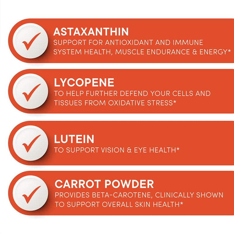 [Australia] - Purity Products AstaFX Plus - Astaxanthin Super Formula - 30 Day Supply from Supports Endurance - Promotes Healthy Skin - Supports Visual Health - Up to 6,000 Times More Powerful Than Vitamin C 