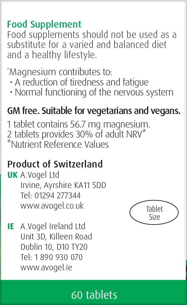 A.Vogel Menopause Support | Menopause Supplement | Support for Perimenopause & Menopause Symptoms | Soy Isoflavones, Magnesium & Hibiscus | 60 Tablets 60 count (Pack of 1)