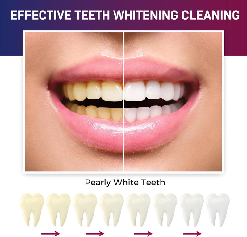 [Australia] - Purple Teeth Whitening Gel: Tooth Stain Remover and Coffee Stain Remover 3PCS 