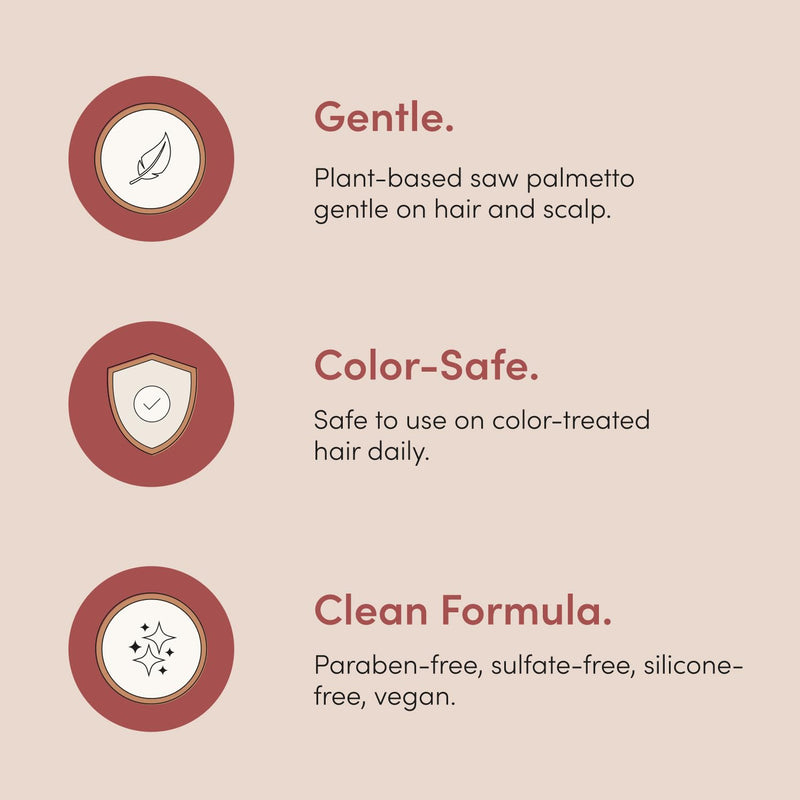 hims Thick Fix Shampoo & Conditioner Set - Saw Palmetto for Healthy Hair Growth & Thickening - Scalp Cleansing - Vegan, Sulfate-Free & Cruelty-Free - Eucalyptus Scent, 6.4 fl oz