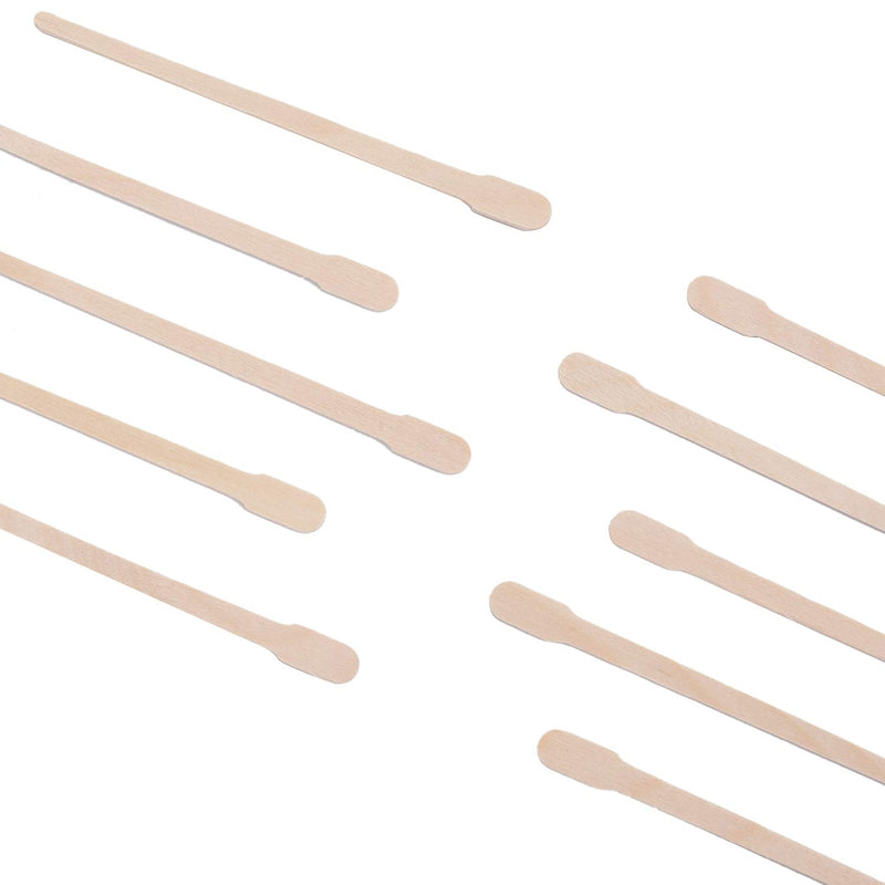 [Australia] - Hedume 2000 Pack Wax Spatulas Whaline Wood Waxing Applicator Sticks Small for Hair Removal Eyebrow Body 