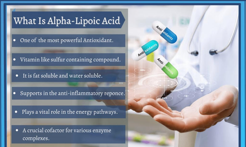 AMINOLAB - R-Fraction Alpha LIPOIC Acid 600mg 120 Capsules - Supports Nerve Health, Blood Sugar Balance, and Powerful Antioxidant Protection.