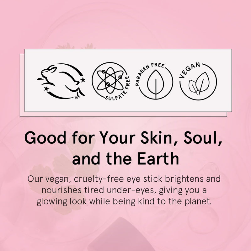 [Australia] - grace & stella Under Eye Brightener Balm Stick - Travel Essentials - Caffeine Eye Cream for Dark Circles, Puffiness, Wrinkles - Vegan Moisturizer Stick with Niacinamide, Hyaluronic Acid (0.13oz/3.5g) 