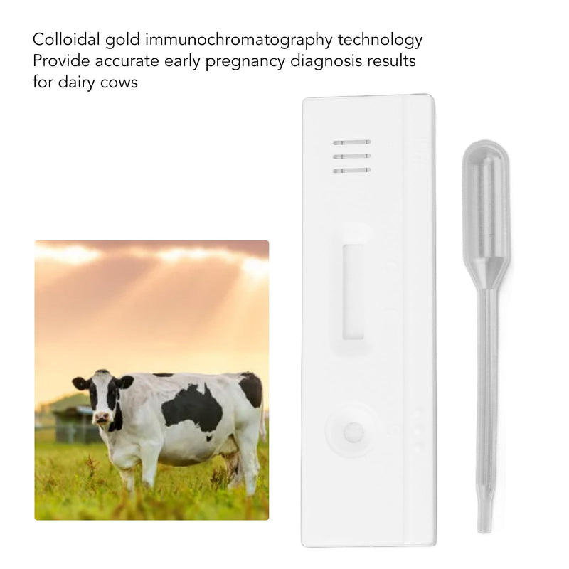 Fdit Cow Pregnancy Test Strips High Accuracy Quick Detection Early Pregnancy Diagnosis Tool