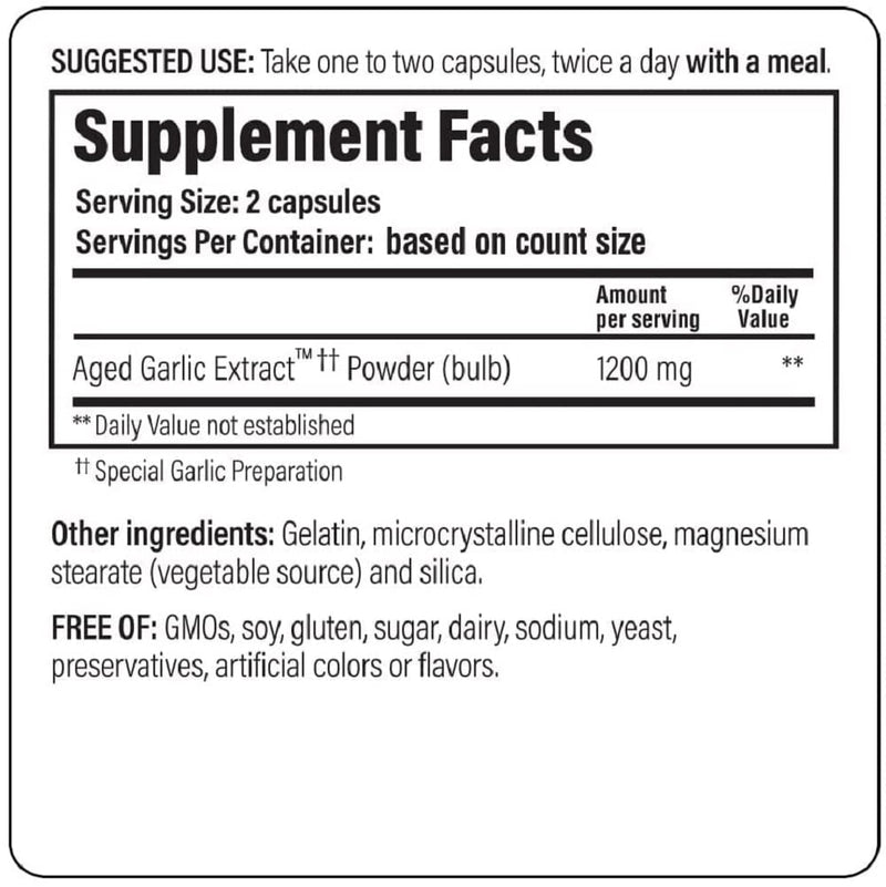 [Australia] - Kyolic Aged Garlic Extract Cardiovascular Extra Strength Reserve Capsules 