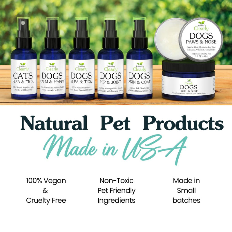 HIP & JOINT Massage Oil for Dogs with Flax Seed and Turmeric Oils | Pet Safe Essential Oils Support Mobility, Flexibility, Ease Tension and Discomfort - Vegan Pet Product Made in USA - PawsPlanet Australia
