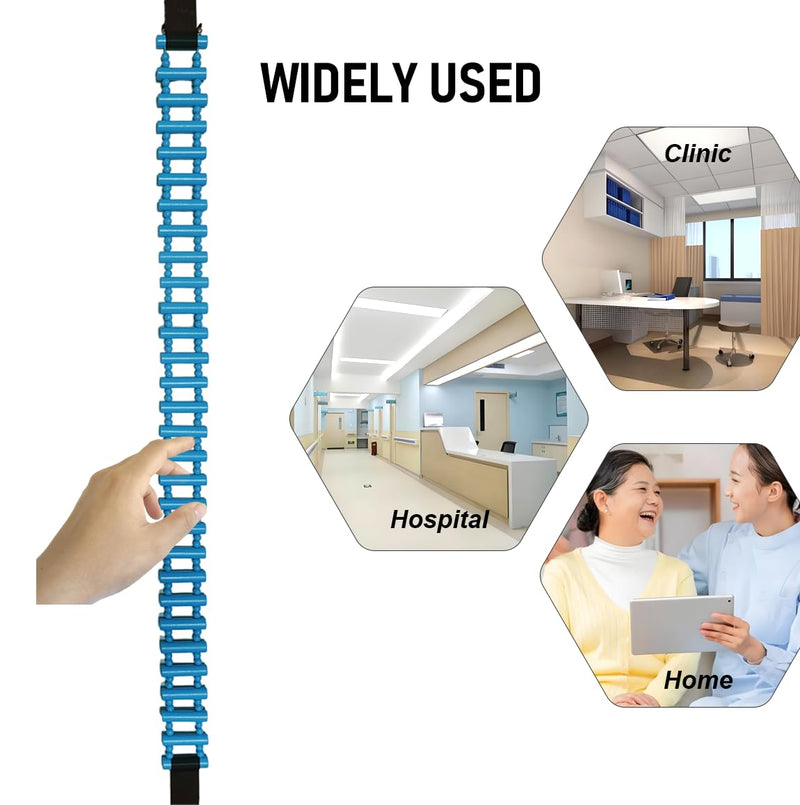 [Australia] - Shoulder Pain Relief Wooden Finger Ladder. Shoulders/Fingers/Joints Physical Therapy Ladder. Blue Hand Therapy Ladder for Rehabilitation. Physical Therapy Equipment For Chronic Muscle Pain 