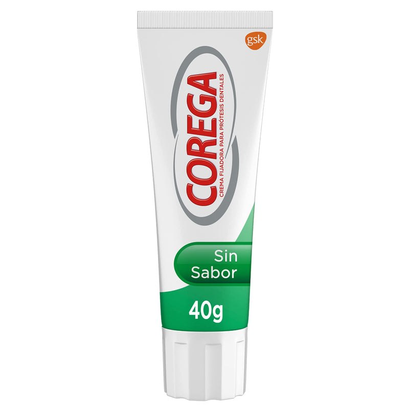 [Australia] - Corega Denture Fixing Cream, Strong Fixing, Unflavored, Zinc Free, 40g 