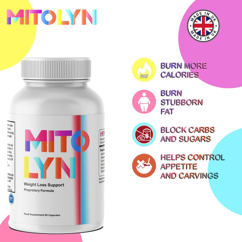 Mitolyn Purple Peel Exploit - 60 Caps, Weight Management Capsules, Food Supplement, Natural Ingredients, Supplement Heaven