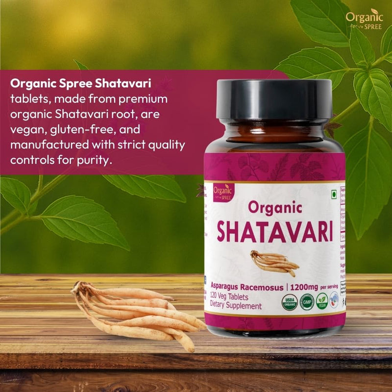 [Australia] - Shatavari 120 Tablets | Asparagus Racemosus (Shatavari) | USDA Organic Certified | Supports Women‚Äôs Health and Immune System | Dietary Supplement 120tab - Pack of 2 120 Count (Pack of 2) 