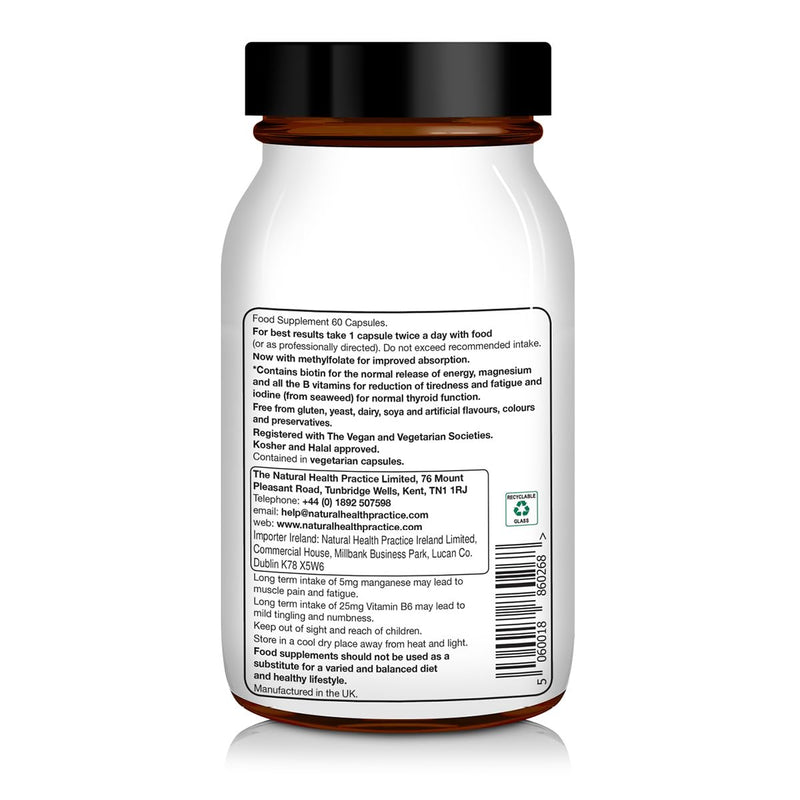 NHP Advanced Healthy Woman Support – Complete Multivitamin & Mineral Formula for Women’s Health, Energy, Vitality & Immunity – 30+ Active Nutrients for Wellness & Hormonal Balance – 60 Vegan Capsules