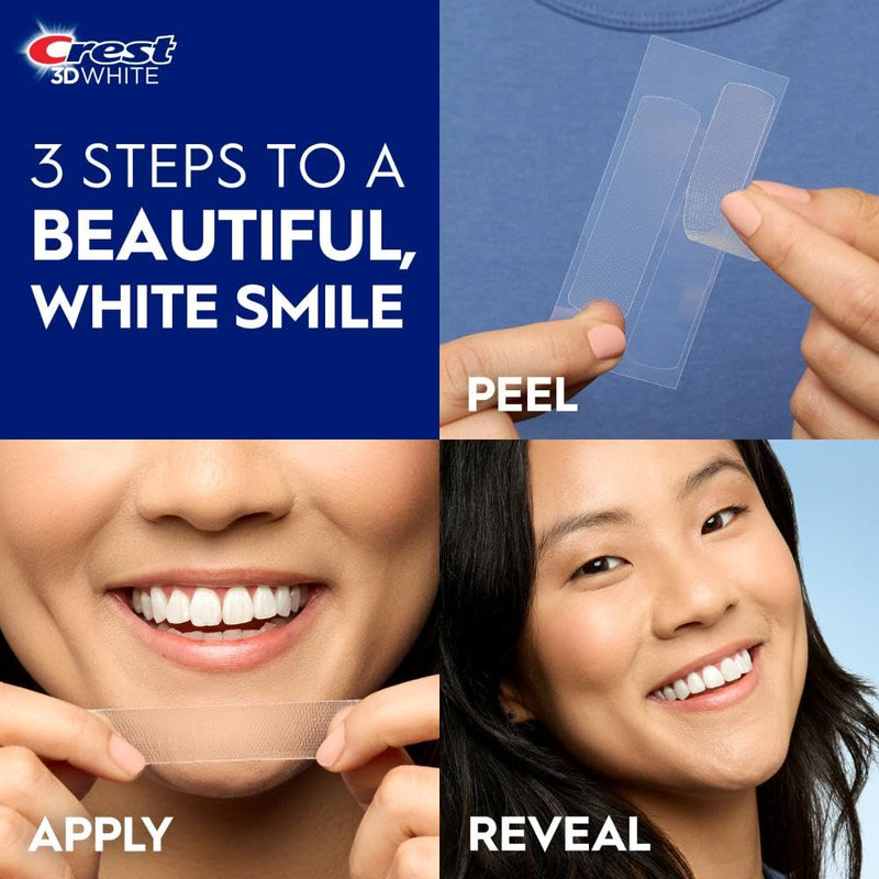 [Australia] - Crest 3D Whitestrips Whitening Starter Kit ‚Äì Teeth Whitening Kit, 10 Treatments, Each with 1 Upper/1Lower, 20 Strips ‚Äì Crest 3DWhite Teeth Whitening Strips 