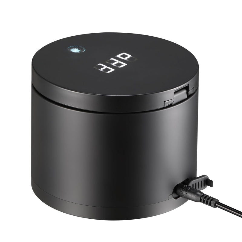 [Australia] - 42KHz Ultrasonic Cleaner with U-V Light - Professional Jewelry, Denture, Watch Cleaning Machine, 250ML Capacity, Digital Touch Control, 3/5/10 Min Timer, Waterproof Design 