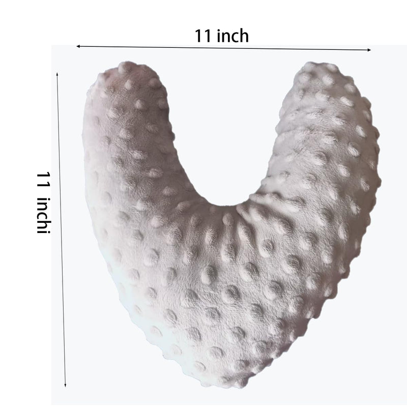 2Pcs Under Arm Support Pillow Mastectomy Pillow Postoperative Nursing Pit Pillow Used For Long-Term Bed Rest To Maintain Axillary Dryness Ventilation Breathability Post Mastectomy Must Haves(Grey)