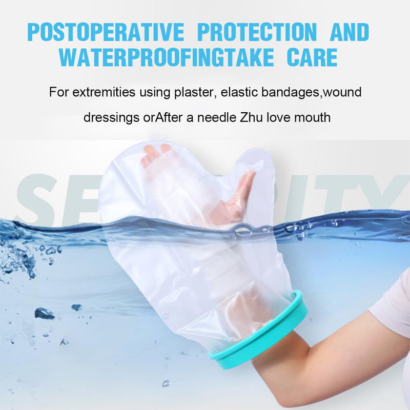 [Australia] - KSJEHW Waterproof plaster protection (hand) made of silicone, for bath and shower, for children up to 10 years (30x20cm) 