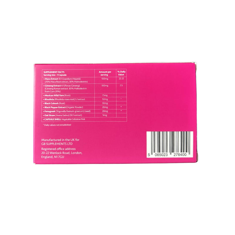 10 x Ultra Pink Female Support Tablets for Women! 400mg Female Supplement 100% Natural Contains Maca, Ginseng and More.