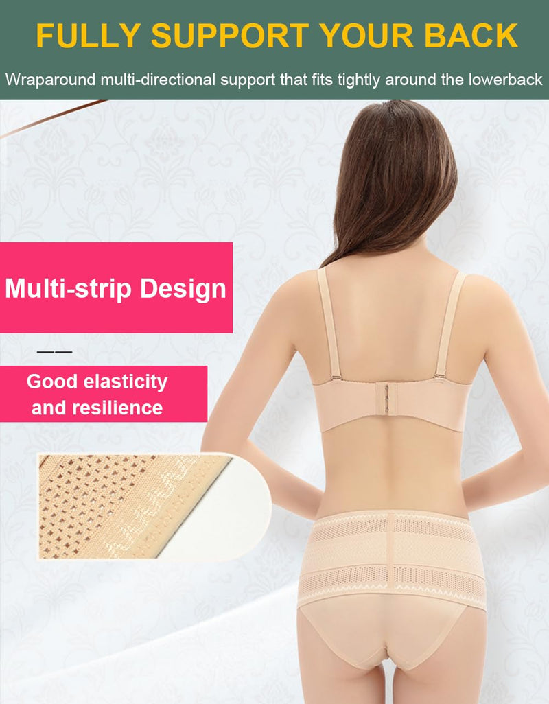 [Australia] - Back Brace for Lower Back Pain Women Lower Back Pain Relief, Adjustable Waist Belt Mueller Back Brace for Women, Lumbar Support Brace Sacroiliac Belt, Sciatica Pelvis Lumbar Hip Pain Relief (Medium) Medium 