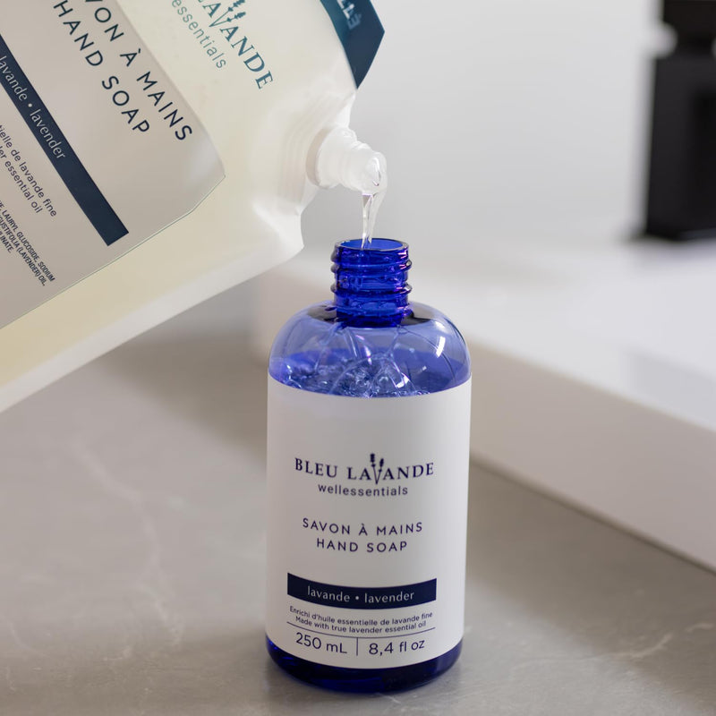 [Australia] - Bleu Lavande lavender hand care gift set - Soothing Aromatherapy – Made with Premium True Lavender Essential Oil - Natural products – lavender hand soap & hand cream – No sulfates 