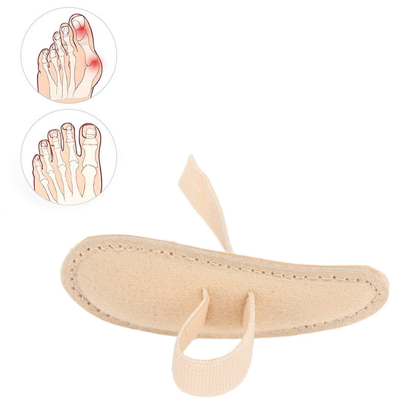 [Australia] - Hammer toe cushion, adjustable toe cushion, adjustable hammer toe splint, toe corrector, correction and straightener for curly, curved claws and hammer toes, (left foot) left foot 