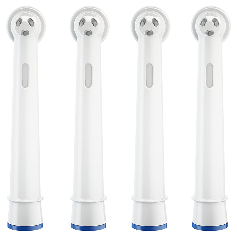 Oral-B Cross Action Replacement Brush Heads for an Oral-B Electric Toothbrush, Pack of 4 White 4 Count (Pack of 1)