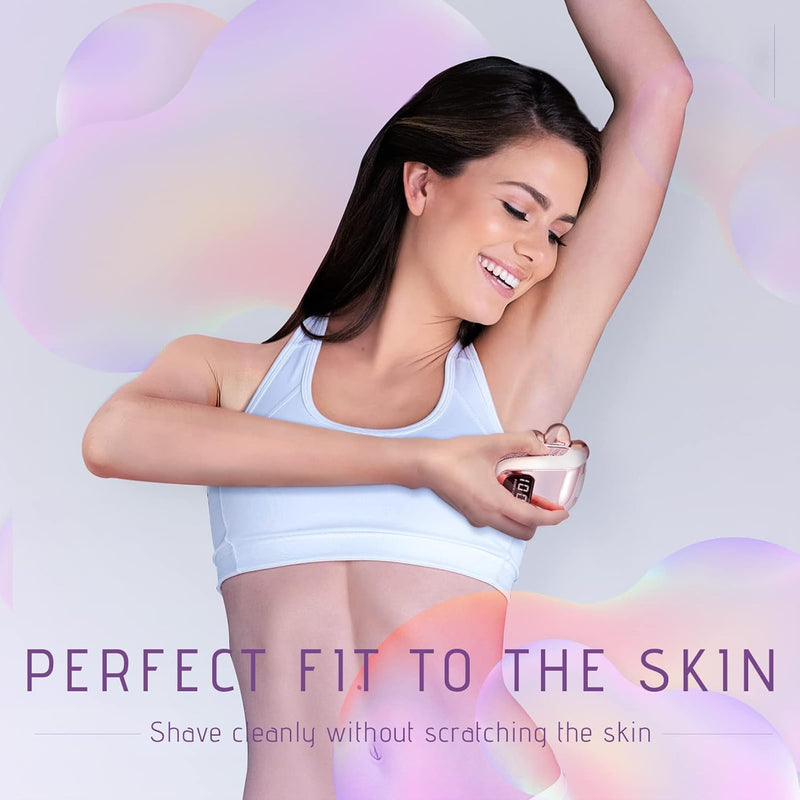 [Australia] - Electric Razors for Women Legs: 5-in-1 Rechargeable Body Shaver - Waterproof Wet Dry Hair Remover - Trimmer for Lady Face Underarms Public 