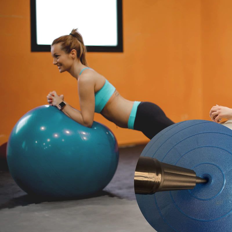 [Australia] - Hand Air Pump,Two-Way Hand Yoga Ball Pump, 9 Inch Double Action Hand Pump Inflator for Exercise Balls, Swimming Ring,Balloons and Inflatable Balls 