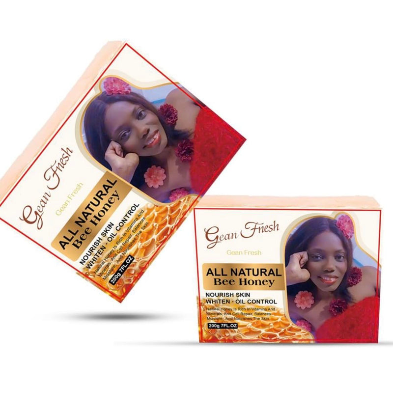 Honey Soap, Nourishing the Skin, Oil Control, Moisture, Cell Repair, Rich in Vitamins and Minerals, 7 FL OZ