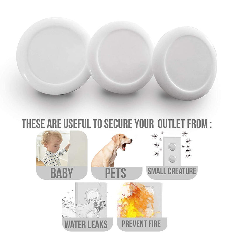 [Australia] - Outlet Covers Child Proof Plug Cover for Electrical Outlets Baby Proof Socket Safety Proofing Wall Guards Protectors - 24 Count 