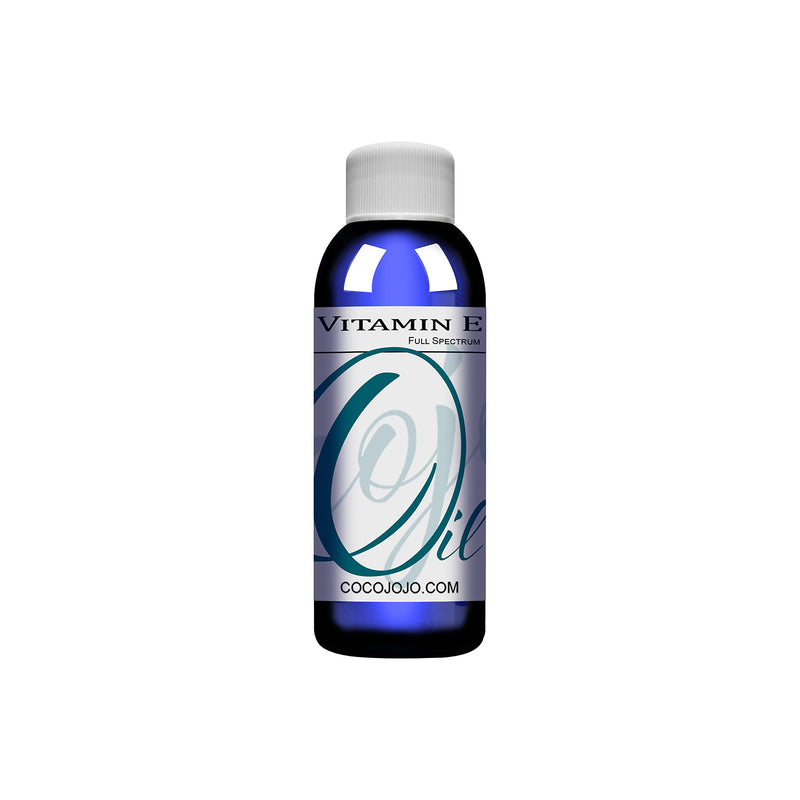 cocojojo Vitamin E Oil for Skin, Organic Vitamin E Oil for Hair, Face, Liquid Vitamin E, Vitamin E Body Oil, 100% Pure Natural Cold Pressed Unrefined, Moisturizes & Nourishes, Non GMO - 4 Oz 4 Fl Oz (Pack of 1)