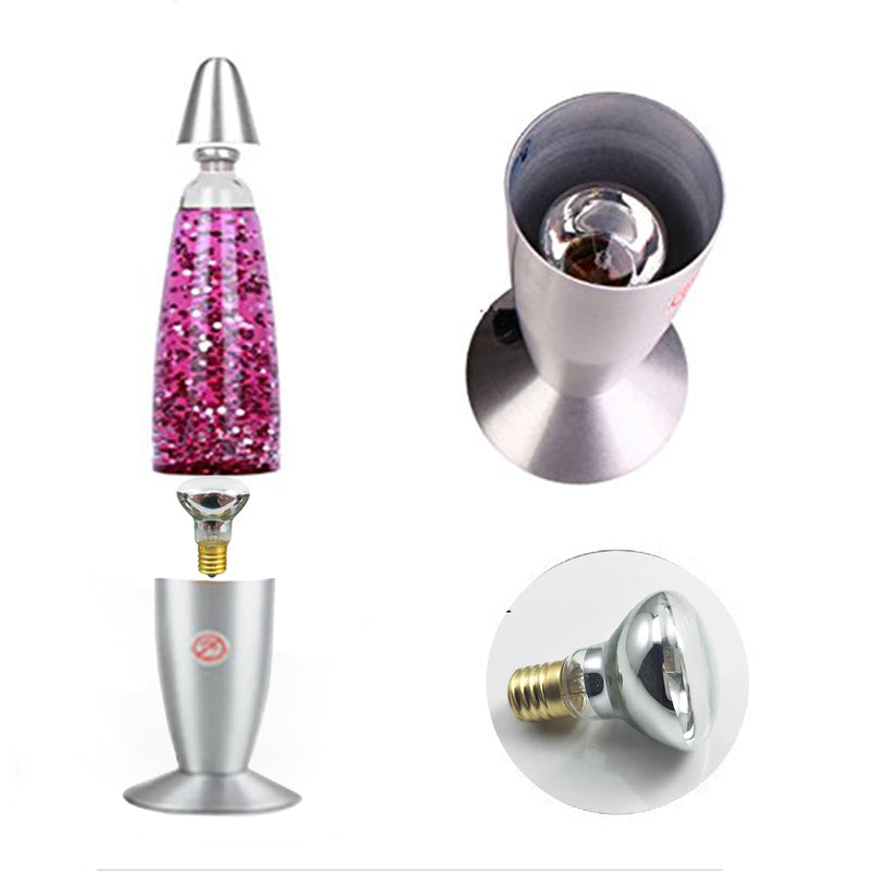 [Australia] - Lava Lamp Bulb 4 Pack 30W E17 R39 Reflector Type Bulb, Replacement Bulbs for Lava Lamps and Glitter Lamps. 