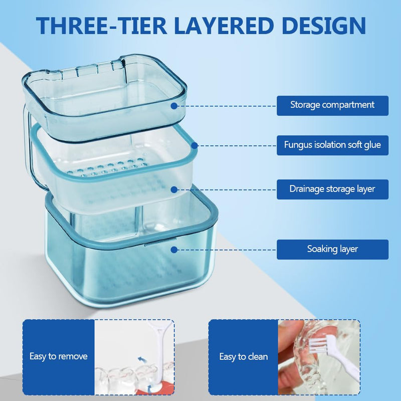 [Australia] - ACWOO retainer cleaning tablets, 120 tablets fresh retainer, braces cleaning tablets, dentures, mouth guard cleaner, retainer cleaner tablet 